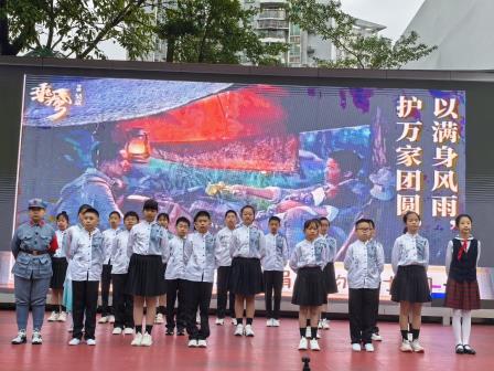 凤光小学英语文化节正式开幕