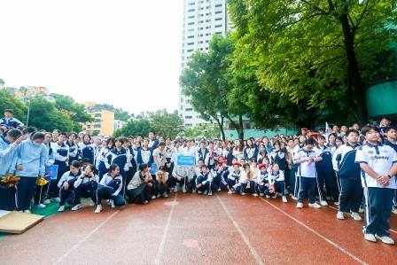 三十华章传薪火 尚美青春正当燃 —— 罗湖外语实验学校2024年校园体育文化节暨28届田径运动会开幕式