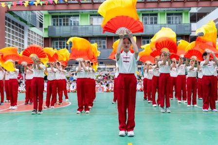 弘扬百年精武精神 打造少年精武特色——深圳市人民小学举行2024年精武体育节开幕式