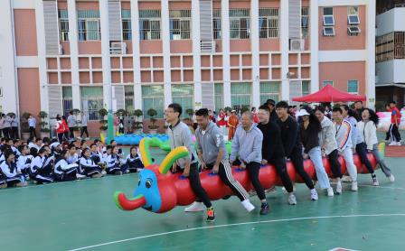 跃动滨实，飞扬青春——深圳市罗湖区滨河实验中学“阳光体育节”暨第14届田径运动会活力登场