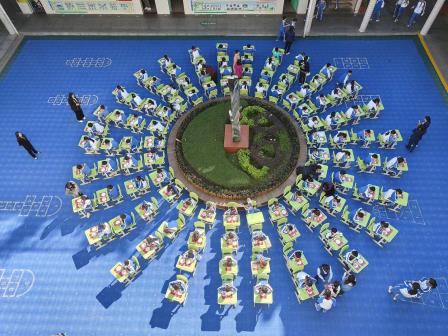 一笔一划，传承风雅 ——深圳市笋岗小学阅读节之百人硬笔书法比赛纪实