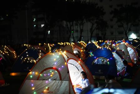 共赴阅读之旅，畅享书香盛宴 ——罗湖实验学校读书月活动之亲子方言诵读、帐篷夜读活动