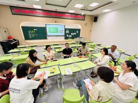 草埔小学承办海口市“椰城强师”校级后备干部培养对象跟岗研修活动