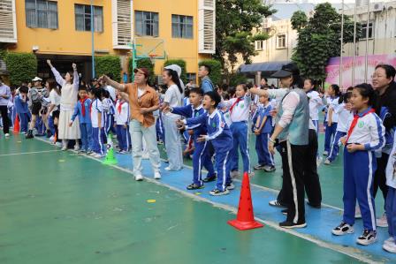 校园秋韵，激情赛场 —向西小学举行第二十三届体育节暨第三十六届田径运动会