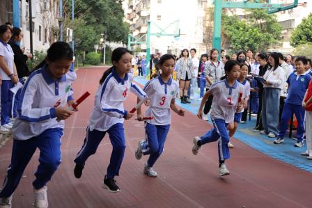 校园秋韵，激情赛场 —向西小学举行第二十三届体育节暨第三十六届田径运动会