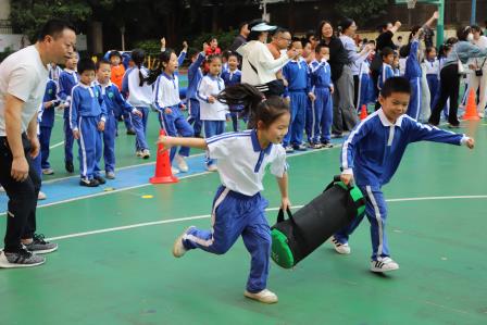 校园秋韵，激情赛场 —向西小学举行第二十三届体育节暨第三十六届田径运动会