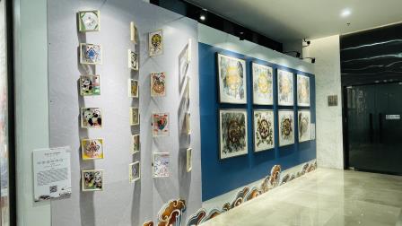 续敦煌华韵 展学子艺风 —— 深圳市罗湖区教科院实验教育集团中小贯通美育浸润学生主题创作展开幕