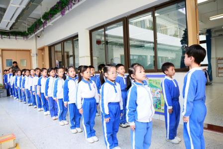 常规有序，从“一”开始——深圳市莲南教育集团安芳小学开展一年级学生常规展示活动