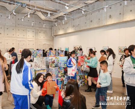 深圳青少年共绘美好未来，140幅获奖作品在深美展出