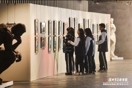 深圳青少年共绘美好未来，140幅获奖作品在深美展出