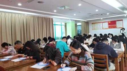 书法韵传承   教师展风采——深圳市东晓小学举行青年教师硬笔书法比赛
