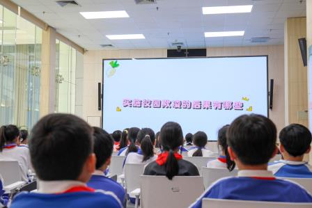 新秀小学学生走进罗湖区法院开展法治学习实践活动