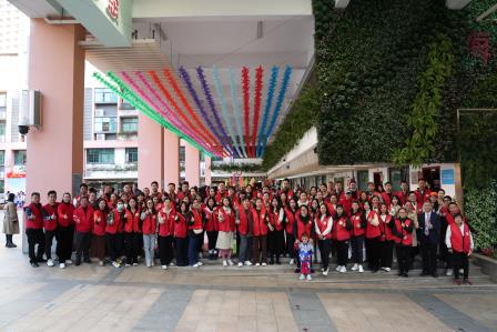 趣享运动，健康成长——深圳市水田小学举行第47届田径运动会