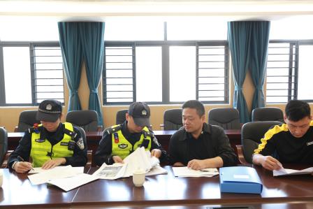 南山区第三责任区督学到布心小学开展安全“五项督导”检查