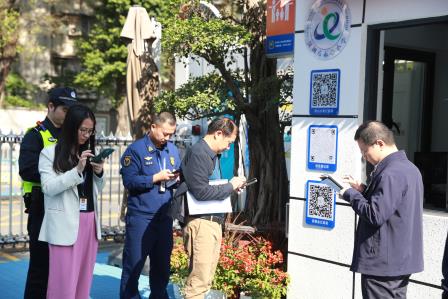 南山区第三责任区督学到布心小学开展安全“五项督导”检查