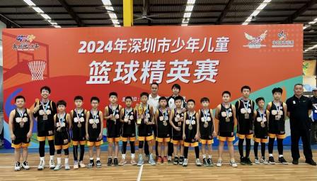 “篮”不住的精彩，六战五胜，布心小学男篮获深圳市少年儿童篮球精英赛“季军”