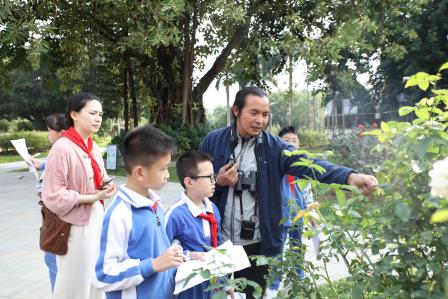 绿意盎然，探梦自然 ——罗湖小学“蕾蕾锋锋”校外研学活动之走进人民公园