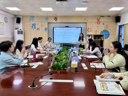 名师引领促成长 深思笃行助提升——黄小梅副校长到罗湖小学指导英语教学工作