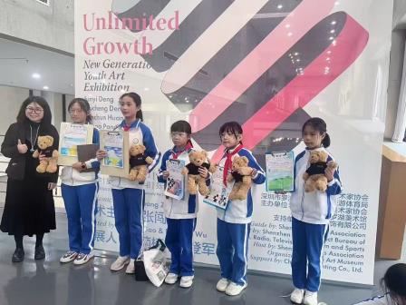 馆校合作   美育润心 ——凤光小学与未来学校联合开展“观展研学”活动