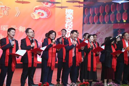 桂园中学的这场联欢会超燃！罗湖教育人的梦幻联动！