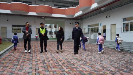 安全检查筑屏障，开学顺利有保障——罗湖公安分局领导到梧桐小学调研指导安全工作
