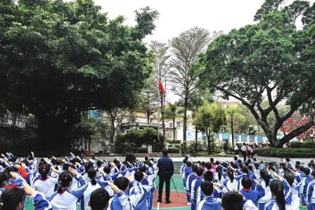 深圳市怡景小学举行2024-2025学年第二学期开学典礼