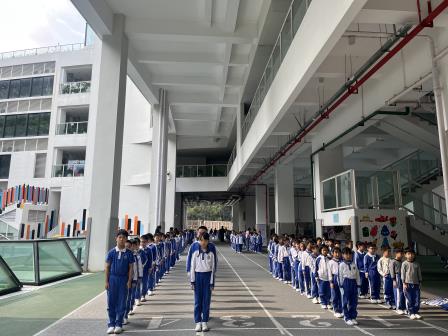 活力新学期，队列展风采