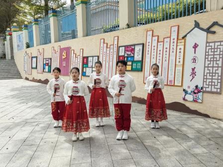 粤港诵读大赛在即 深圳市怡景小学学子以《读中国》展现文化自信