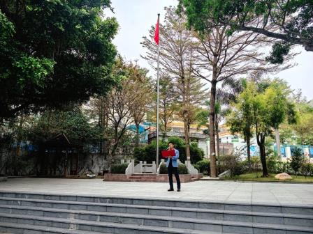 国旗飘扬书香润 思政铸魂启新篇——深圳市怡景小学举行第二周升旗仪式
