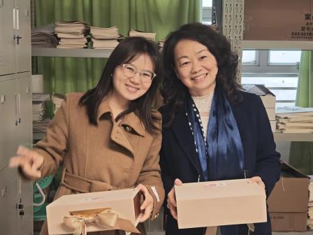 暖心礼盒致敬“她”力量，桂园中学共庆三八妇女节