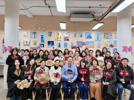 螺岭巾帼关心关爱，“帽”美如花喜庆佳节——螺岭锦星学校党支部、工会举行女教职工关心关爱活动