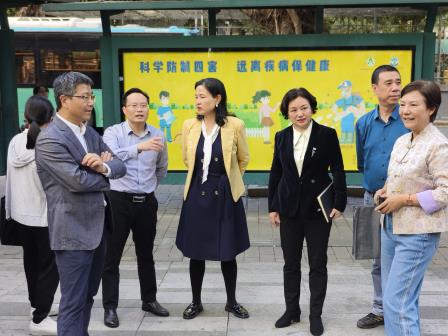 市人大常委会领导赴罗湖区开展校园安全问题专项调研监督