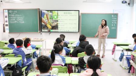 植一株新绿，予世界美好——湖贝小学开展植树节主题活动