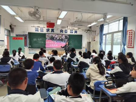深圳市罗湖区滨河实验中学开展“美育一件事”班班启动仪式暨同上一节主题班会课活动｜润泽学生心灵，绽放青春之美
