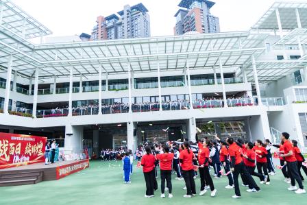 战百日，续辉煌——罗湖未来学校2025届百日誓师大会圆满举行