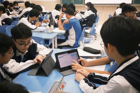 AI评学共生 重构未来课堂 ——翠园东晓中学“教学评一体化智能体”打造教育现代化罗湖样本