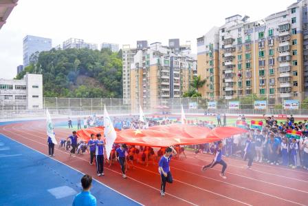 首届罗湖区中小学生田径精英赛在翠园东晓中学盛大开幕