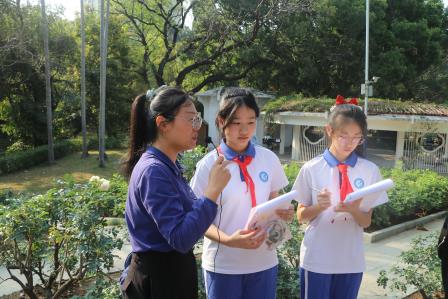 人民公园月季香，“活力少年” 探自然 —— 人民小学开展 “每周半天” 校外研学实践计划