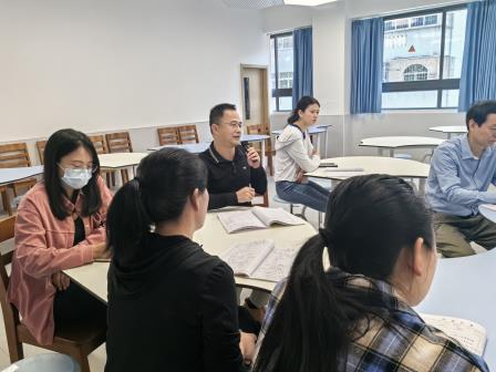 东晓小学开展翠园东晓教育集团汤文钦写字教育研究中心研讨课活动