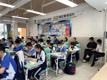 破茧育新，砺师成长—— 桂园中学迎来罗湖区2025年新教师过关考核暨初三“考教衔接”专项视导