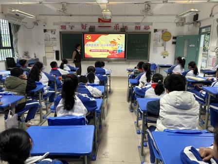 锦田小学第八周升旗仪式暨《清明节暨第30个全国中小学生安全教育日》主题教育圆满举行