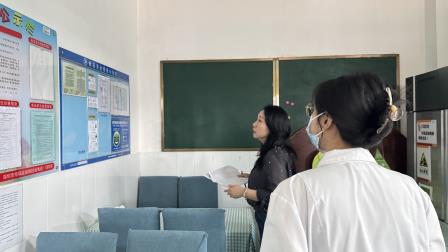 罗湖区第八责任区督学到深圳市仙桐实验小学开展2025年3月中小学重点项目专项督导