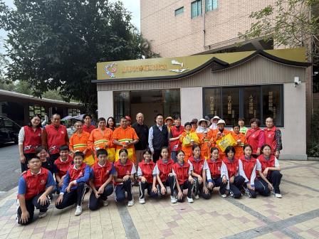 深圳市罗湖区滨河实验中学校社育人系列 | 校社联动学雷锋，青春志愿暖人心
