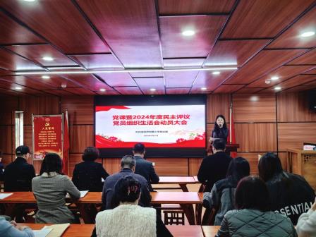 深圳市怡景小学开展党课暨2024年度民主评议党员组织生活会动员大会