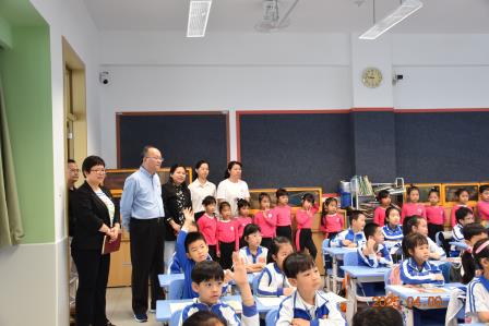 小幼衔接初体验，萌娃探秘小学校园——城建太白居幼儿园师生走进东晓小学开展体验活动