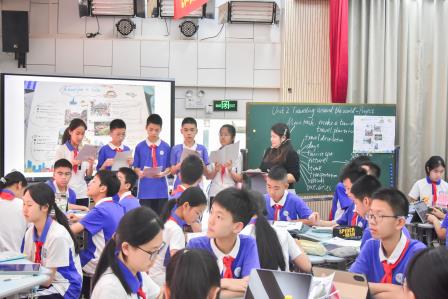学为中心，数智赋能，互联共生 ——全国课改名校精品课暨“数智课堂”展示活动在深圳市罗湖外语实验学校举行