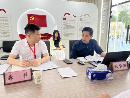 督学明方向 导行促提升——莲塘小学迎“双减+”专项督导工作