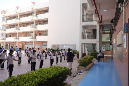 第五责任区督学到深圳市罗湖区滨河实验中学开展中小学“双减+”专项督导