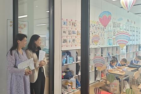 第三督导组莅临罗湖未来学校开展“双减+”及心理健康专项督导 