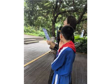 深圳市翠竹教育集团滨河小学开展“诗意走读”活动